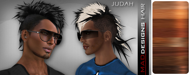 MADesigns HAIR ~ JUDAH ~ Copper