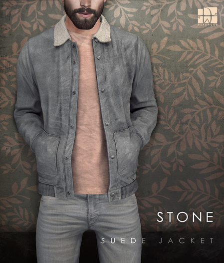 [Deadwool] Suede jacket - stone