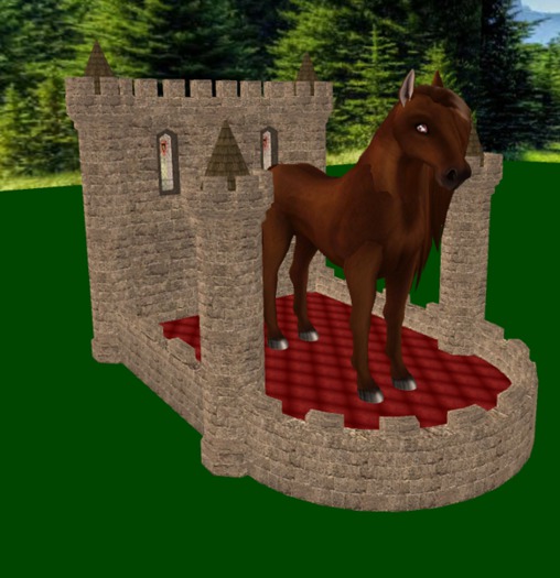 :::: WDE :::: Horse Display : Regent ( 5 LI )