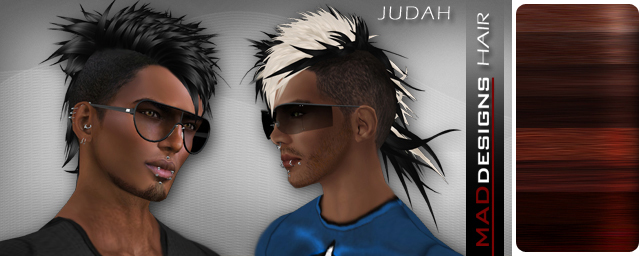 MADesigns HAIR ~ JUDAH ~ Red