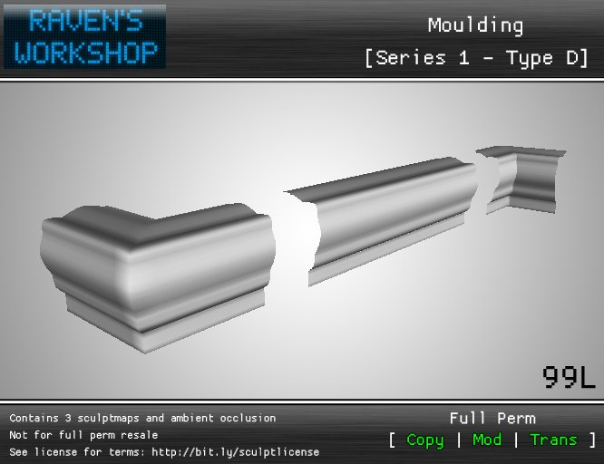 [RW] Moulding [Series 1 - Type D] [ Full Perm ]
