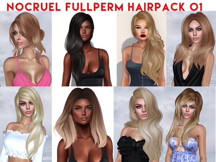 NoCruel - FULL PERM HAIRPACK 01