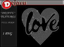 ^^Dejavu^ Full Perm Rhinestone Love  Png 02