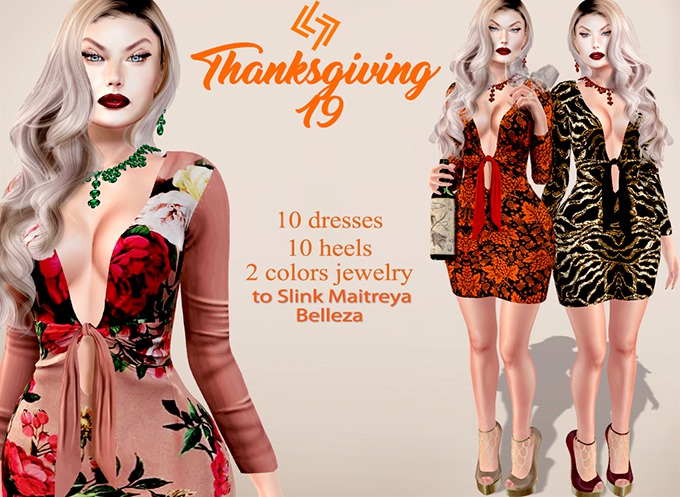 LEGENDAIRE  THANKSGIVING DRESS 19