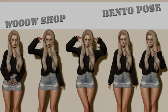 WOOOW SHOP#41 Bento pose