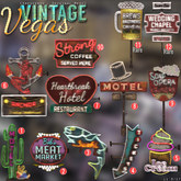[Kres] Vintage Vegas - (8) Motel - Boxed