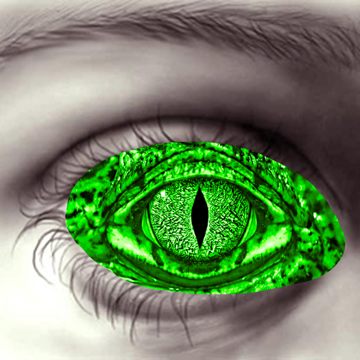 Lizard Eyes-Green HD *Hidden~Surface*