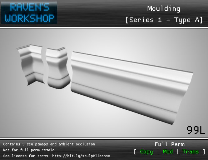 [RW] Moulding [Series 1 - Type A] [ Full Perm ]