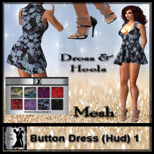 ! Button Dress (Hud) 1