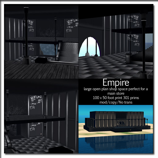 {OD} Empire Shop pre fab