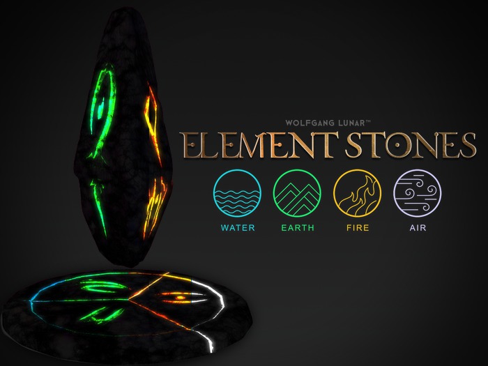 Wolfgang Lunar Delivery Box: Element Stones