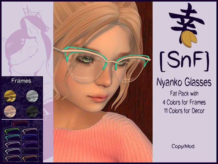 [SnF] Nyanko Glasses FAT PACK