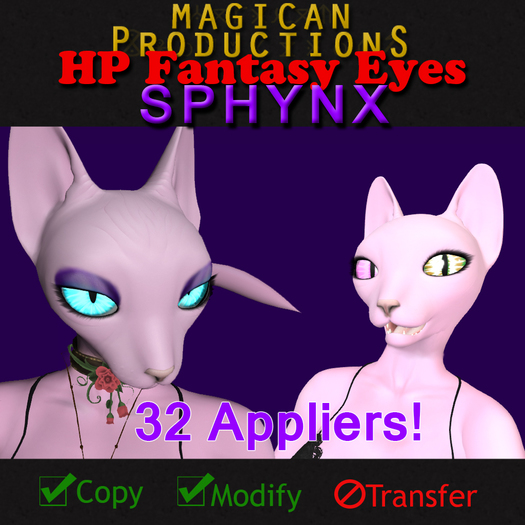 M*P HP Fantasy Eyes - Sphynx