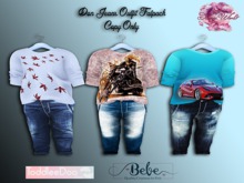 (Samis World) Don Jeans Outfit Biker Fatpack TDB/BEBE