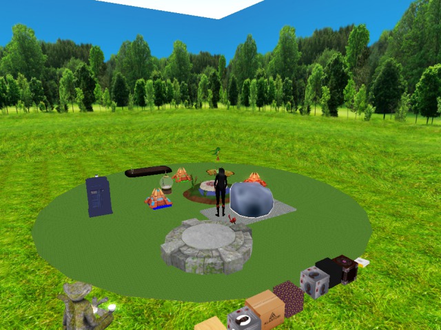 full perm Krafties arena with place for fishing pond