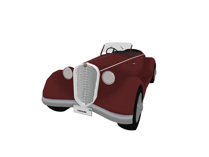 Full Perm Alfa Romeo Car - 16 prims