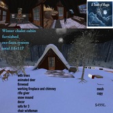 Winter Furnished Chalet home-bags