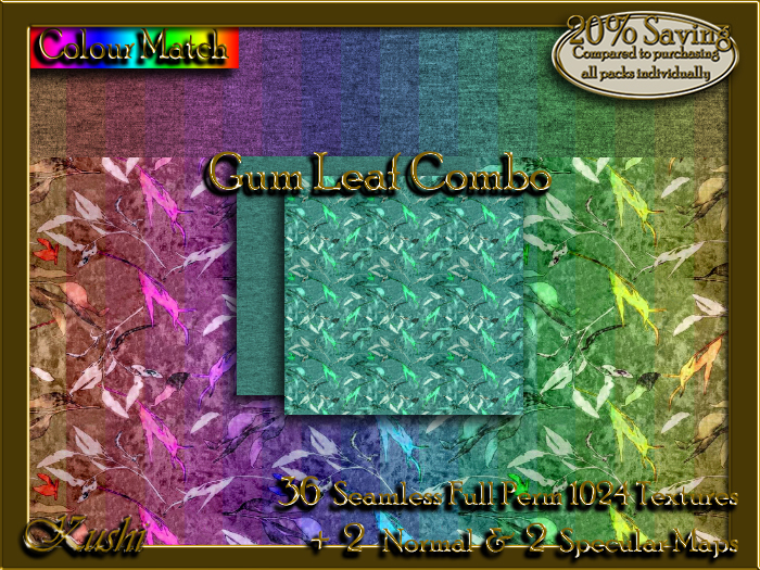Gum Leaf Combo Textures