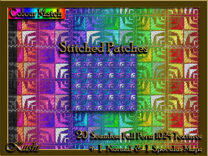Stitched Patches Textures