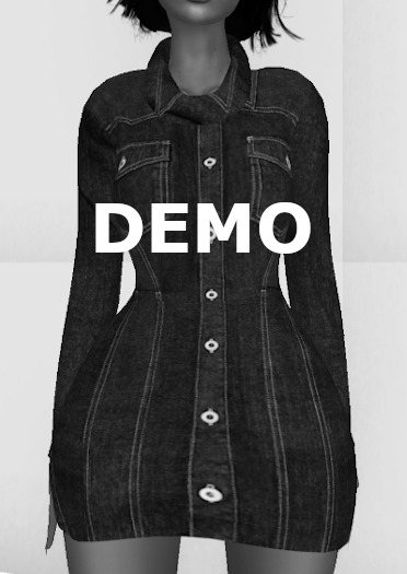 .::: Nor Seven :::. Ridona Denim Dress - Demo