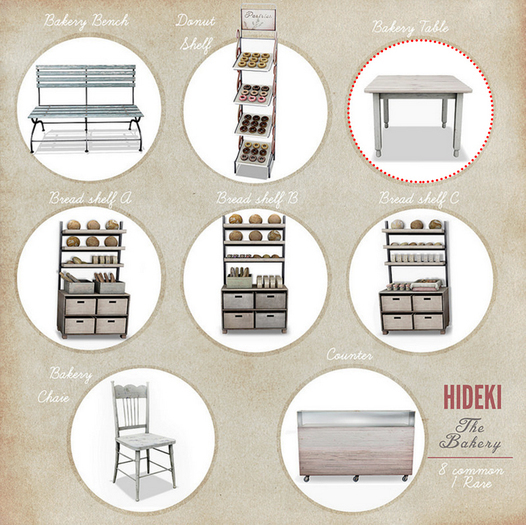 HIDEKI - Bakery Table