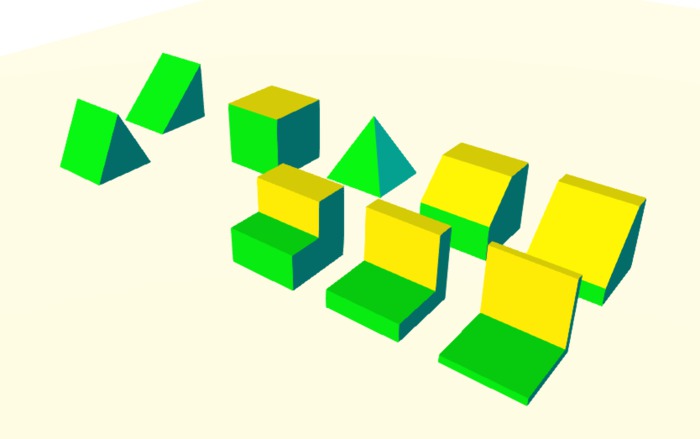 Parthenon Products Shapes