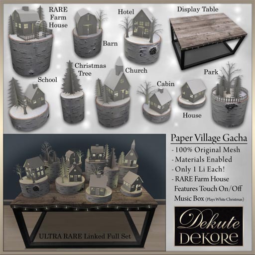 Paper Village - Park