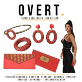 Overt. Catalpa Collection - Red (Wear to Unpack)