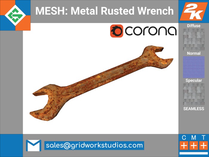 MESH: Metal Rusted Wrench