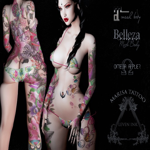 Leven Ink Tattoo - Marisa Pink