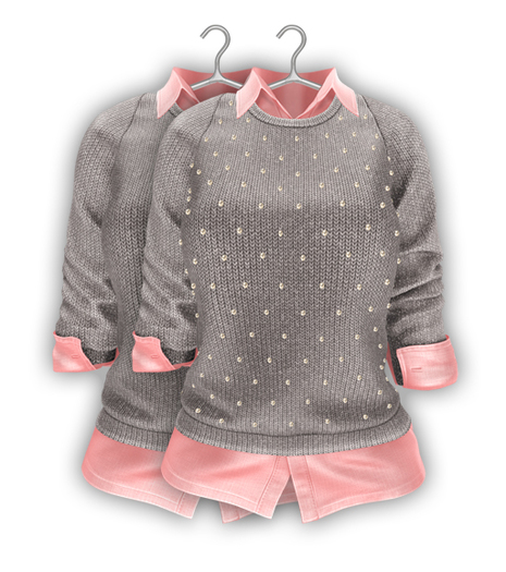 erratic / kim - top / grey (maitreya,lara petite)