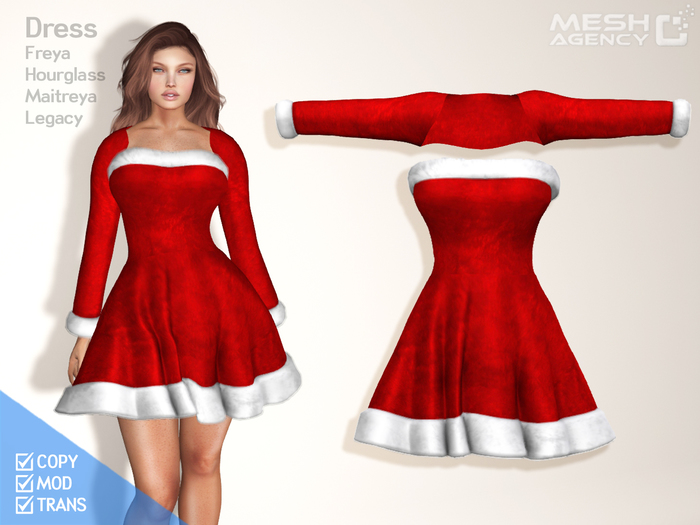 ::MA:: Xmas Outfit Fur {Wear}