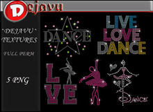 ^^Dejavu^ Full Perm Rhinestone Dance  Png 01