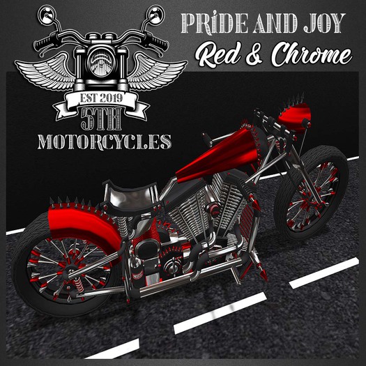 5TH~  Pride & Joy Bike ( Red )