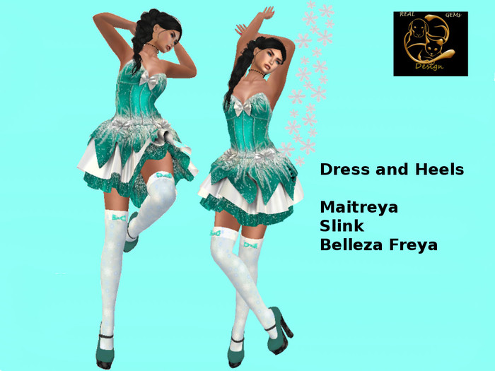 [RG] Green Christmas Outfit (Box)