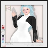 [HC] Ettie Black Bolero Jacket for Slink (inc. Petite), Belleza, Maitreya, eBody, Signature & Tonic