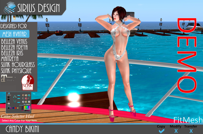 Sirius Design Candy Bikini Boxed==DEMO==