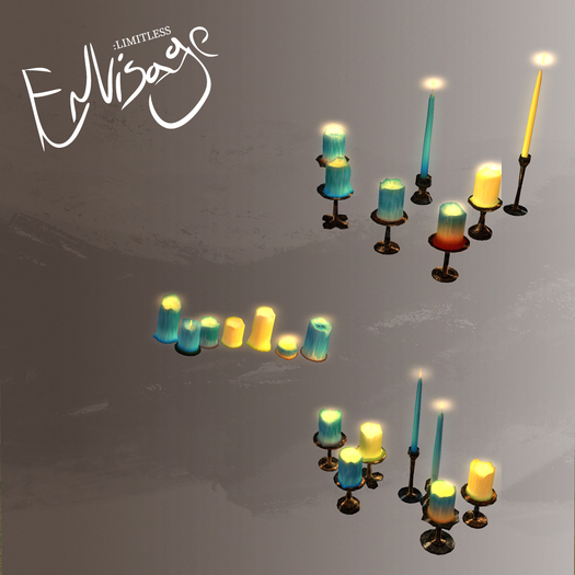 [[E:L]] Legacy Candles (Blue)
