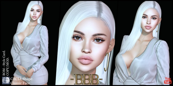 ~BBB~ CACIA Shape - BoM - GENUS - Classic Face.
