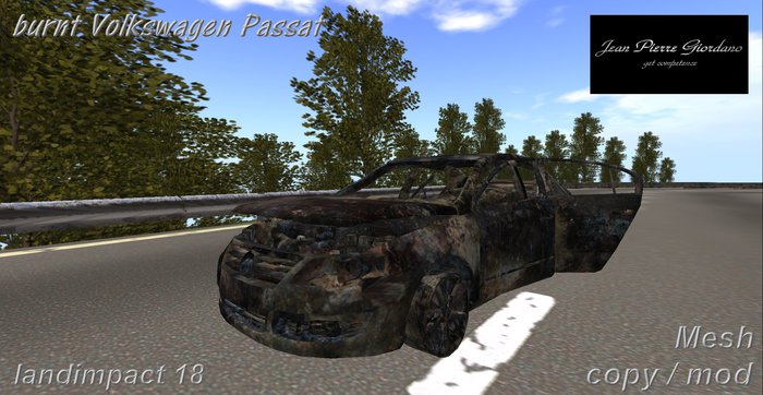 burnt german Passenger Car mesh BOX