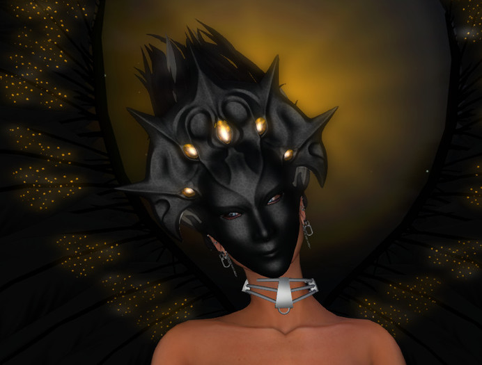 P283 SUNRA Mask black star