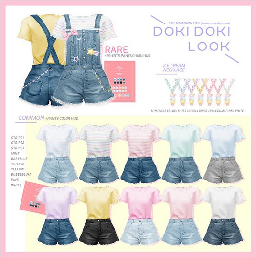 CHU-ING.Dokidoki Look. Necklace White