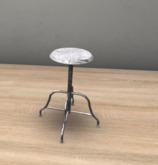 Scarlet Creative The Arcade Sep 15- Greenwich Stool Paint Met 2