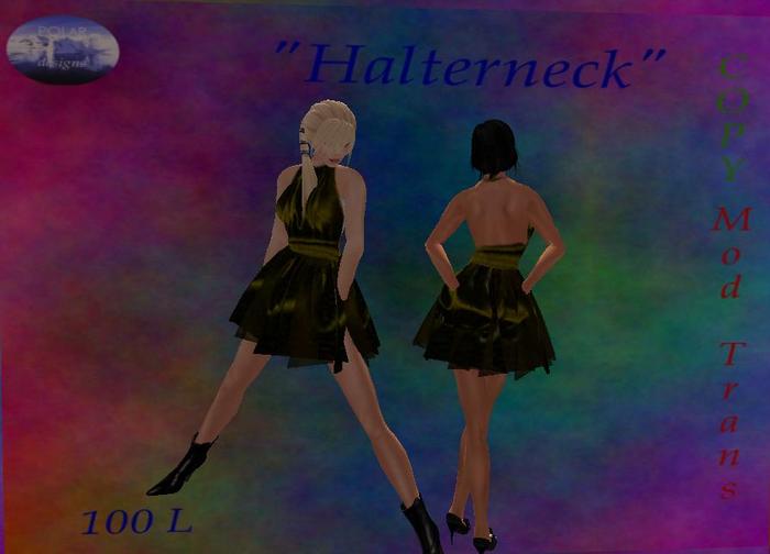 ♀ ♥  Halter Dress by Polar Designs GRASS ♀ ♥  SALE PRICE