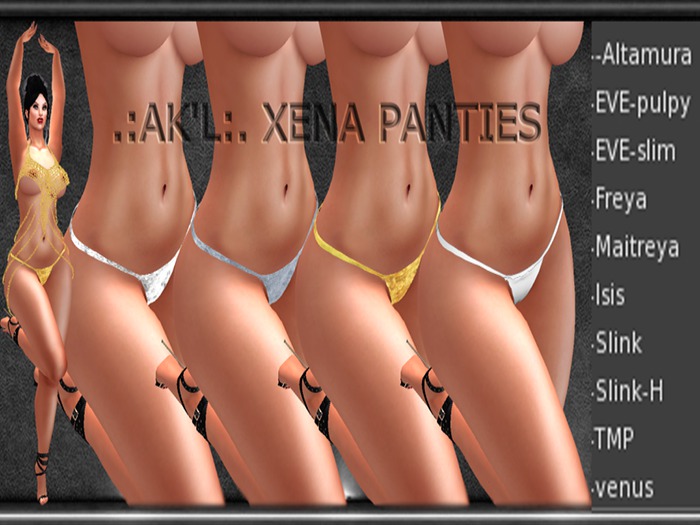 .:AK'L:.* XENA panties*