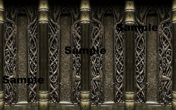 Columns Gold Wall Texture CM