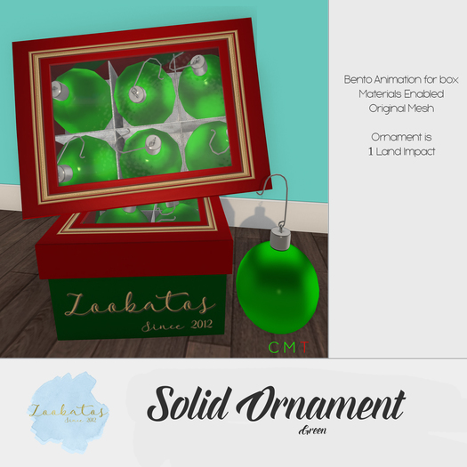 Zoobatos - Solid GreenBalls Box