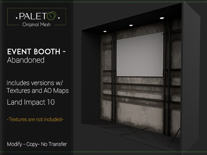 Event Booth - Abandoned