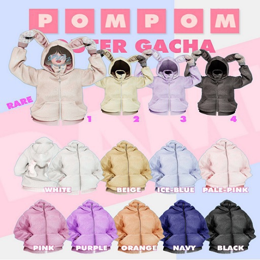 DAMI POMPOMOUTER GACHA ^purple maitreya