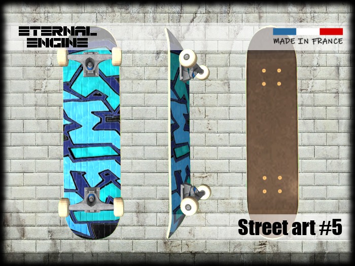 EE - Street Art Skateboard